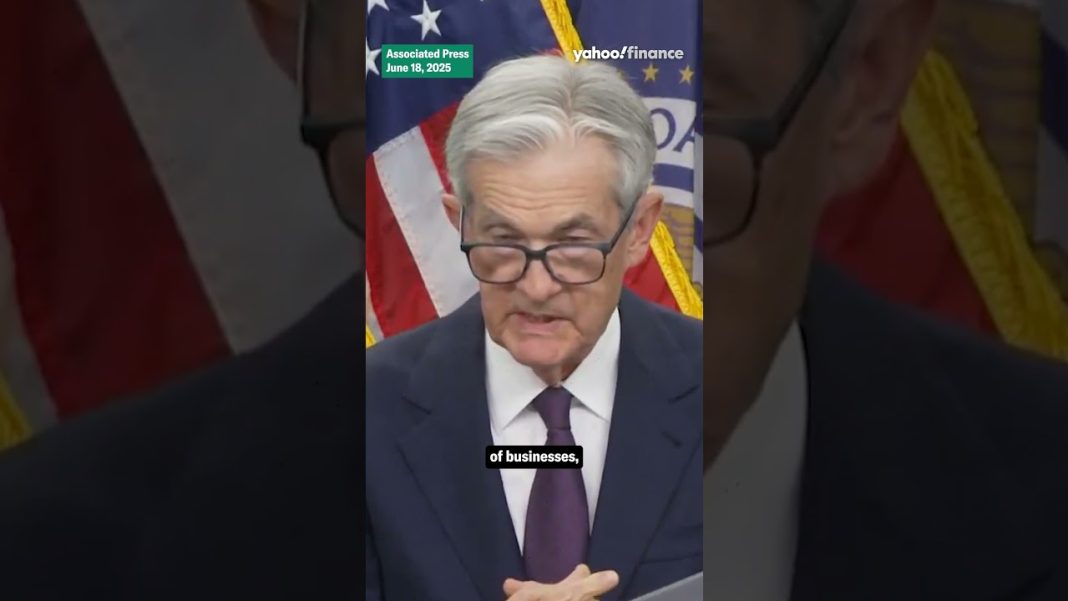 Fed Chair Powell says it’ll take time for tariffs to work their way down to the consumer.