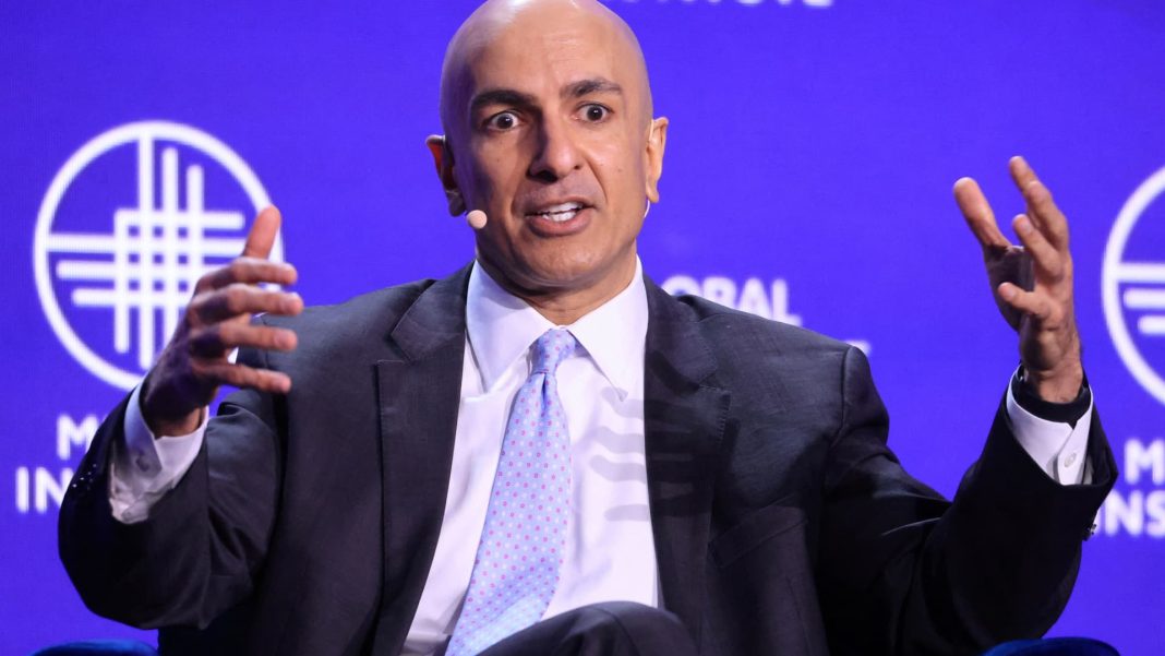 Fed’s Kashkari tells CNBC that inflation fight takes priority as labor market is 'in decent shape'