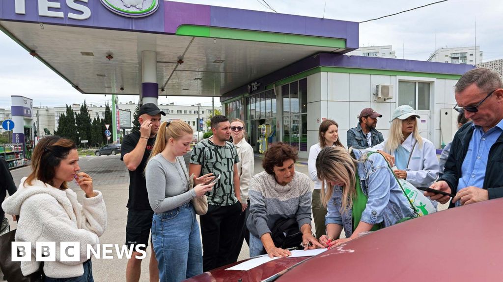 Russia’s fuel crisis intensifies as Ukraine steps up strikes on occupied territories