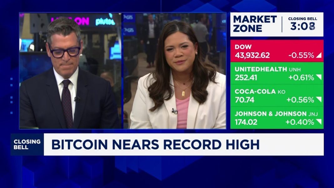 Bitcoin nears record highs as favorable regulatory shifts occur