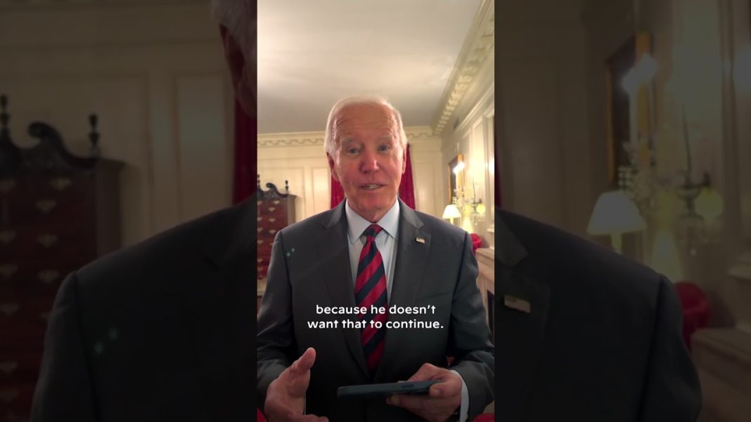 Biden reacts to Trump wishing for a market crash