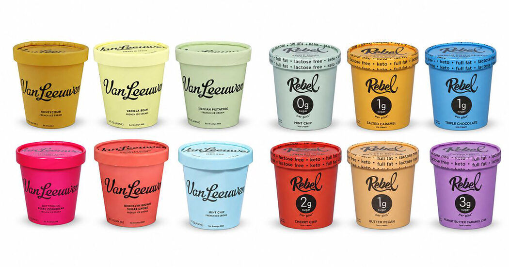 Rebel Ice Cream Files for Bankruptcy After Van Leeuwen Wins Packaging Suit