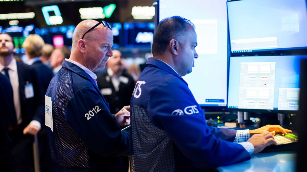Wall Street's 'fear gauge' is doing something unusual as stocks hit record highs