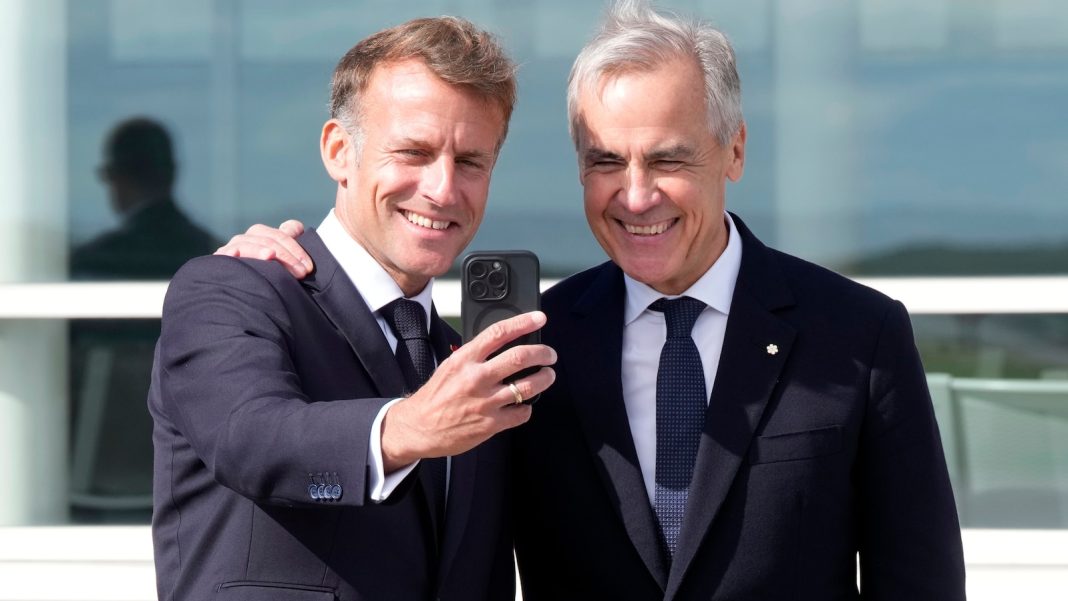 Macron backs Canada as EU associate member as Carney turns toward Europe
