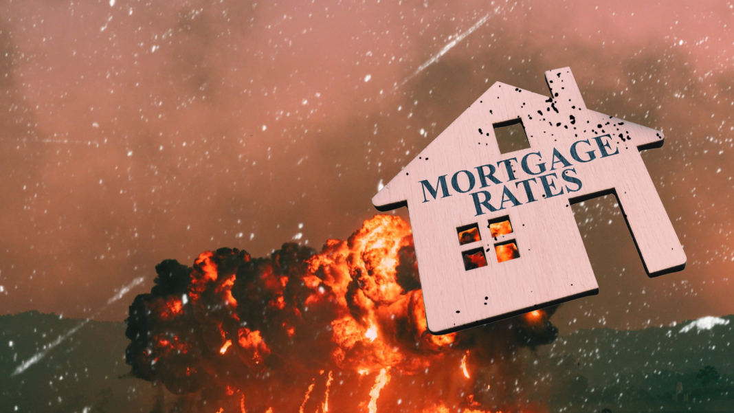 Mortgage rates hit 13-month high as Iran conflict rattles bond market