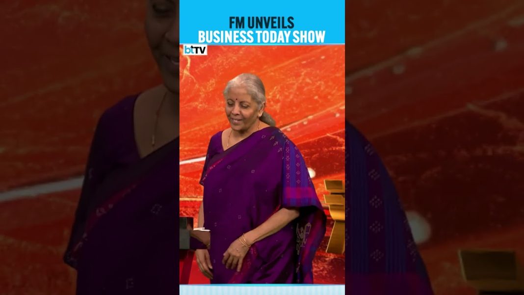 Finance Minister Nirmala Sitharaman Unveils Business Today’s Latest Show & Magazine